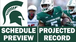 Michigan State Football 2024 Schedule Preview & Record Projection