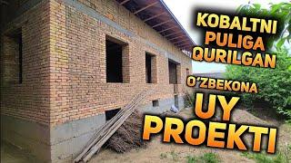 Kobalt puliga 6 xonali o‘zbekona uy qurishibdi Proekt shinam tushgan