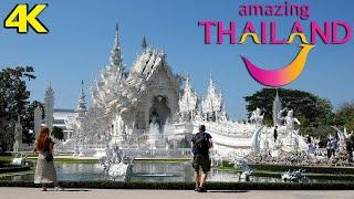 4K The White Temple วัดร่องขุ่น Wat Rong Khun Chiang Rai Thailand