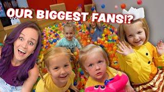 FNAF With NOOB Familys Biggest Fans Vlog