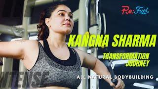 Kangna Sharma Transformation Journey  Fitness Motivation  Refuel Gym