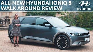 New 2021 Hyundai IONIQ 5 Walk Around Review 4K