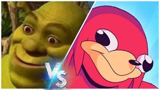 5000 Shreks VS 10000 Uganda Knuckles                 EPIC BATTLE #3