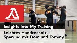 JKD Sparring Time  Leichtes Handtechnik Sparring mit Dom und Tommy
