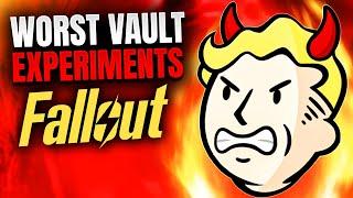The Absolute WORST Fallout Vaults to Live In Diabolical Vault Experiments