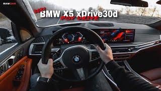 2024 BMW X5 xDrive30d Facelift - POV Test Drive 4K