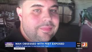 VIDEO Man obssessed with feet exposed