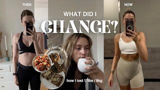 HOW I LOST WEIGHT & CHANGED MY MINDSET  what I eat in a week as a dental student
