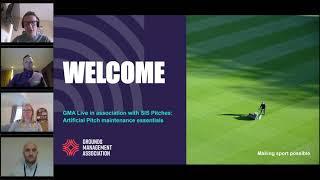 Webinar #5 - Artificial surfaces maintenance essentials - GMA Live with SIS Pitches