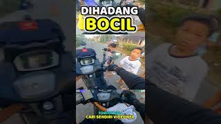 DIHADANG BOCIL MOTOR DIGELEDAH