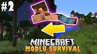 FARKLI DÜNYAYA GEÇTİK - Minecraft MODLU SURVİVAL  Bölüm 2