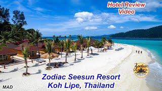 Where to stay in Koh Lipe Thailand Zodiac Seesun Resort Tour and Review. #kohlipe