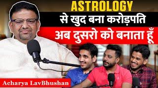 15-20 Crore Ka Tha Karza Astrology se badli Apni Zindagi  Acharya LavBhushan  RealTalk Clips