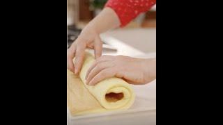 Super Elastic COOKIE DOUGH for perfect rolls - Easy #shorts Recipe