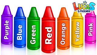 Learn Colors For Kids  What Color Is It?  Educational Video For Babies & Toddlers To Learn Colors