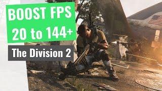 Tom Clancys The Division 2  How to Increase your performance  BOOST your FPS on any PC