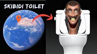 SKIBIDI TOILET 41 in Real On Google Earth 