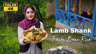 Cooking Persian Lamb Shank In the Village of IRAN  Village Lifestyle of IRAN  Rural Cuisine