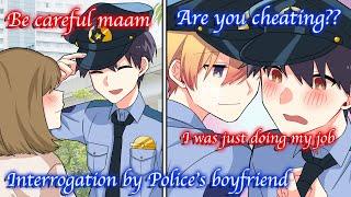 【BL Anime】A police officer questioned his boyfriend since he had an affair… 【Yaoi】