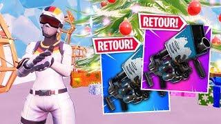 LE RETOUR DU LANCE BOULE DE NEIGE SUR FORTNITE + RECOMPENSE GRATUITE...