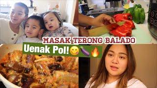 Masak Terong Balado Terfavorit Vlogmas day 8 - 570