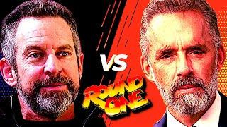 SAM HARRIS VS JORDAN PETERSON LIVE ON STAGE FOR THE FIRST TIME EVER ROUND 1 - Religion Ethics God