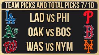 MLB Picks and Predictions Today 71024  MLB Picks Today 7102024