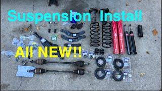 Brand new Rear suspension install. All new parts. Volvo XC70 P3 chassis. Part 22