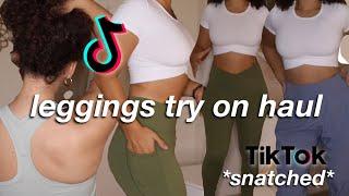 Viral TIKTOK Leggings Try On Haul *Waist Snatched*  Halara Leggings + Loungewear