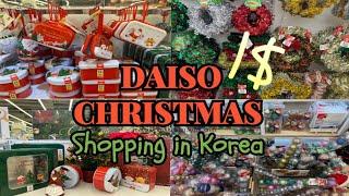 Daiso Christmas haul Shopping in Korea So many cute finds ⭐️ Christmas decorations