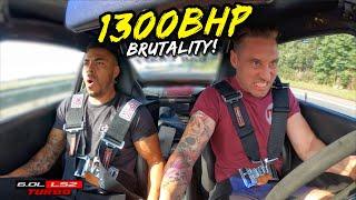 1300BHP BUILT LS TURBO NISSAN 280Z VS TRACTION..