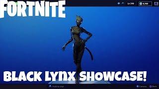 Fortnite BLACK LYNX SHOWCASE