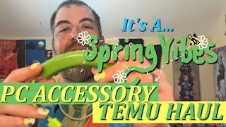 Its A Spring Vibes Computer Accessory TEMU HAUL For My New GamingWork PC