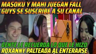 MASOKU Y MAHI JUEGAN FALL GUYSSE SUSCRIBE A SU CANAL