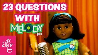 23 Questions With Melody Ellison  @AmericanGirl