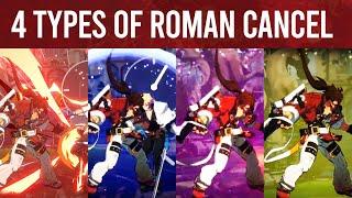 The 4 types of cancels in Guilty Gear Strive GGS Roman Cancel Guide
