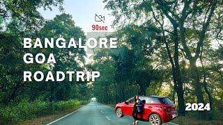 Bangalore to goa raodtrip 2024  Road condition food stops complete drive an tolls