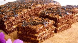 ირისი მარტივი და გემრიელი ნამცხვარი  Iris cake is simple and delicious Торт Ирис