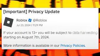 Roblox Is Getting Worse On August 7th...