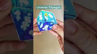 Universo en un Flexagono de Papel. #flexagon #flexagono