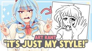 When is Art Style an EXCUSE for Bad Art?  SPEEDPAINT + COMMENTARY