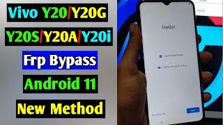 Vivo Y20GY20AY20SY20IY20 Frp BypassReset Google Account Lock Android 11  Without PC