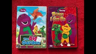 all the barney dvds i plan to get i n the future