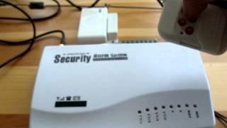 GSM ALARM SYSTEM SC-101.  Step 1.  HOW TO SET UP DEFAULT SETTINGS.