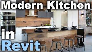 Modern Kitchen in Revit Tutorial