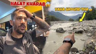 Beas river ma pura ground chala gaya   Manali ma hui bhyanak barish