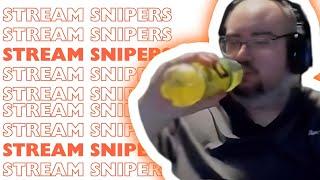 WingsofRedemption threatens to quit the stream if no one helps him stop the stream snipers