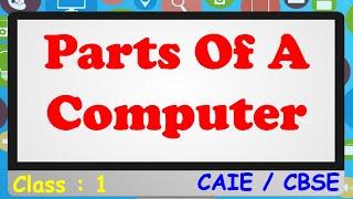 Parts of Computer  Class 1  CAIE  CBSE  NCERT  Computer Parts