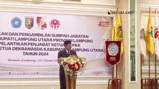 Gubernur Arinal Djunaidi Lantik Pj Bupati Lampung Utara