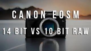 14 BIT vs 10 BIT RAW VIDEO  CANON EOSM  IS THERE A DIFFERENCE?